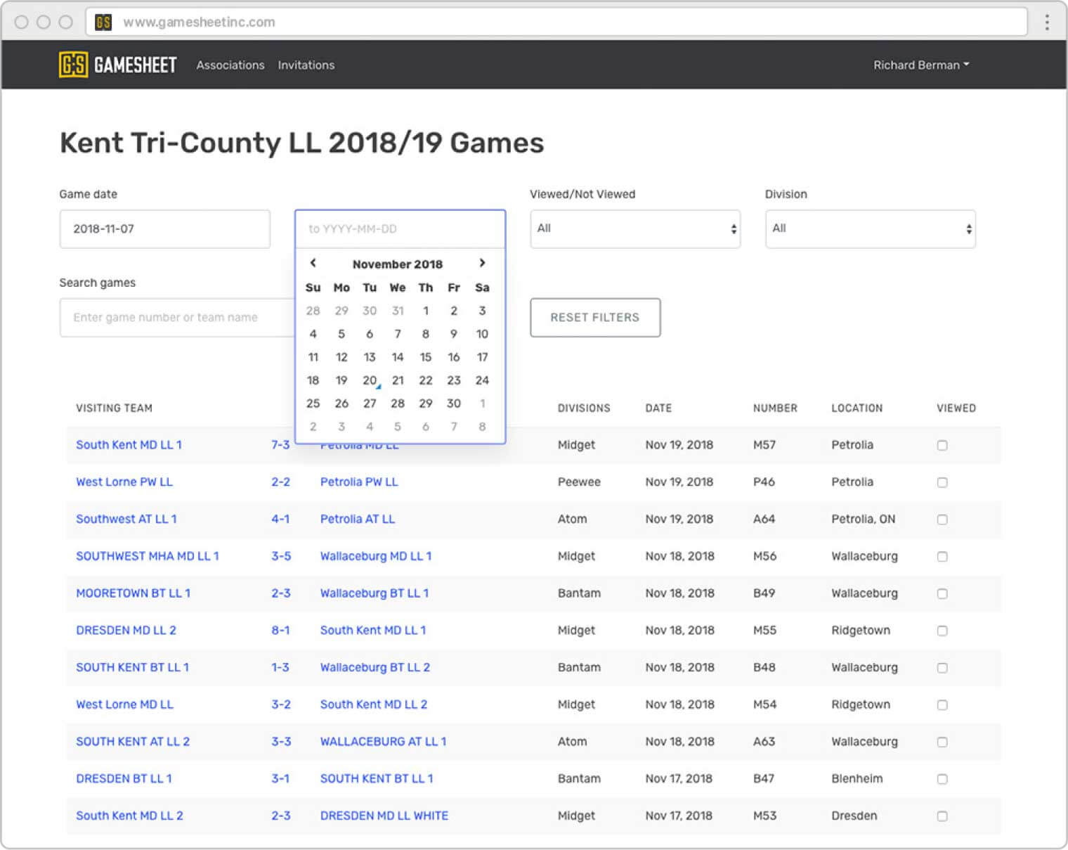 gamesheet inc digital hockey score sheet