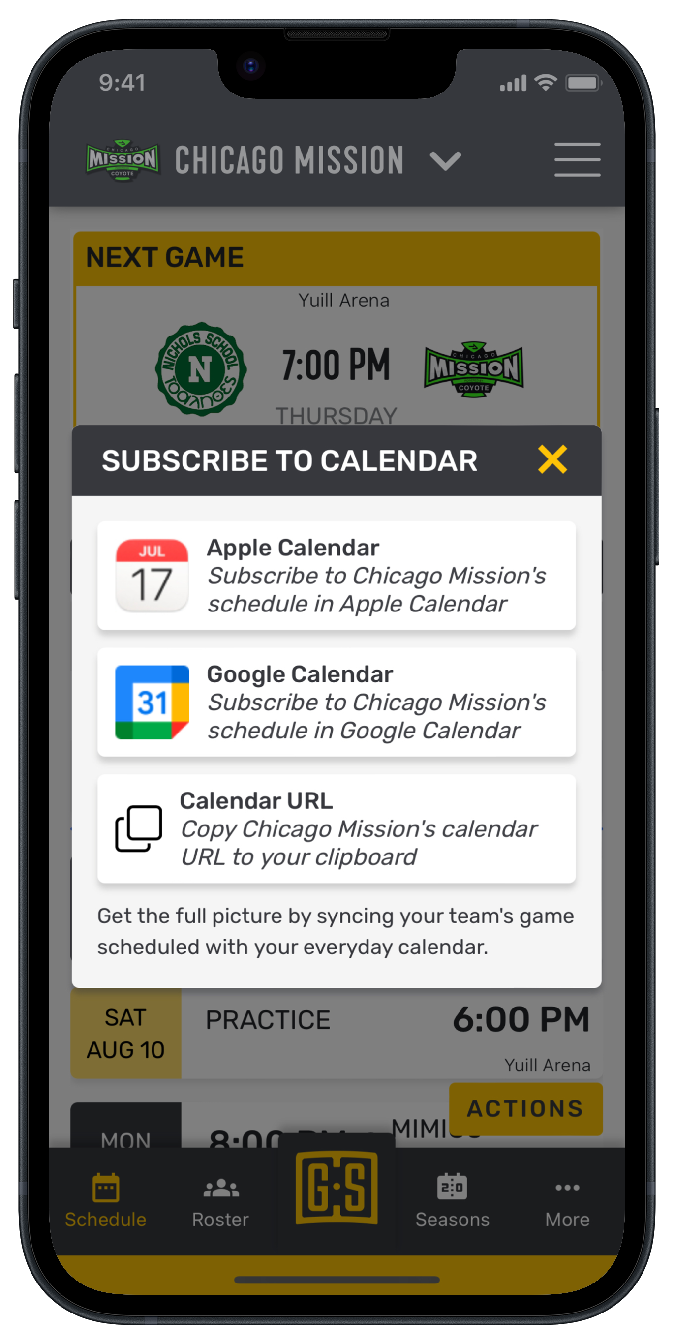 Teams App - Calendar Sync